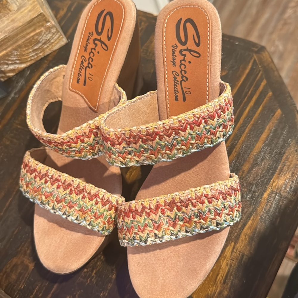 Sbricca Vintage Collection Sandals Size 10 - Picture 4 of 4